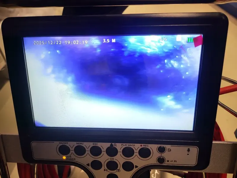 진해 배관 내시경 진단 작업사례 2