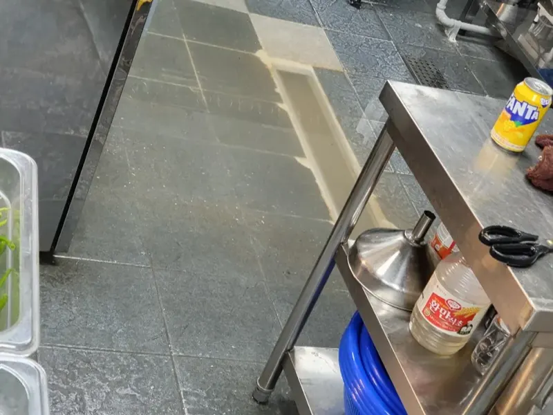 진해 상가·주방 배관 작업사례
